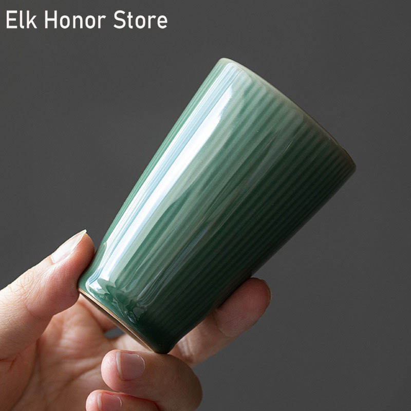Celadon Ceramic Cup - 90ML Yue Kiln Celadon Tea Cup