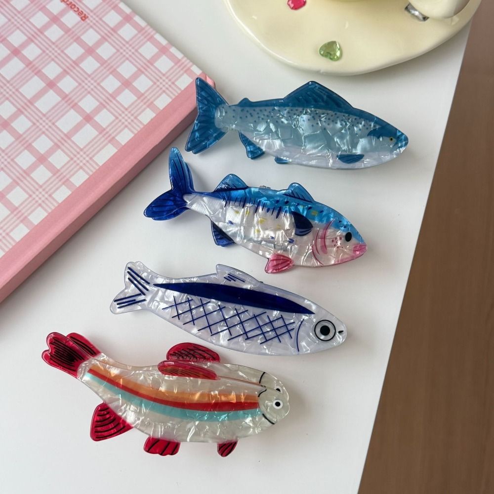 Hairpin Ocean Animal Hair Claw - Korean Girl Lifestyle review and price