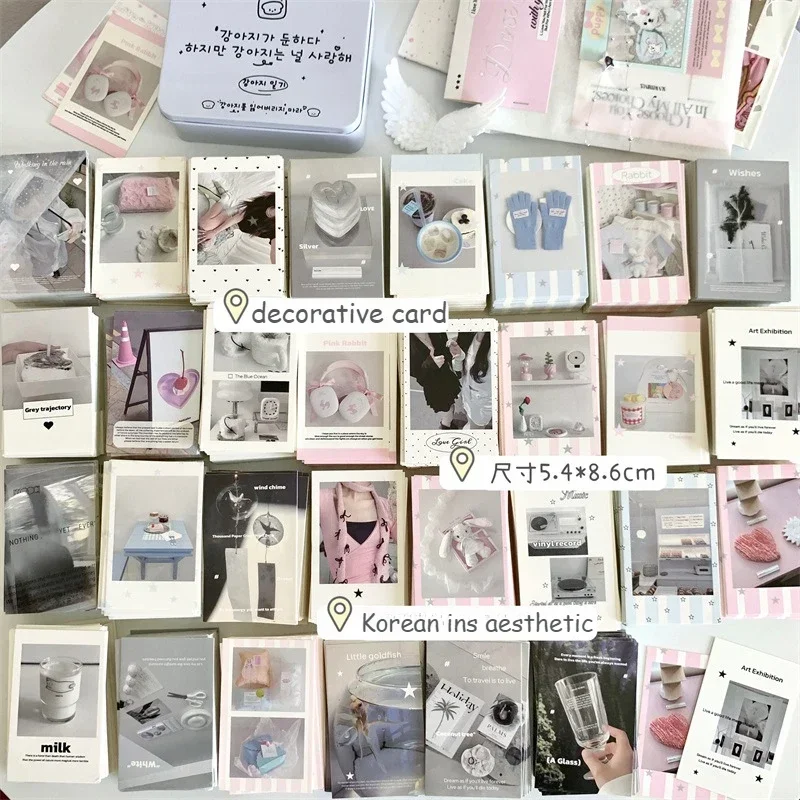 30Pcs Korean Ins Chic Girlish  - Korean Lifestyle Aesthetic review and price