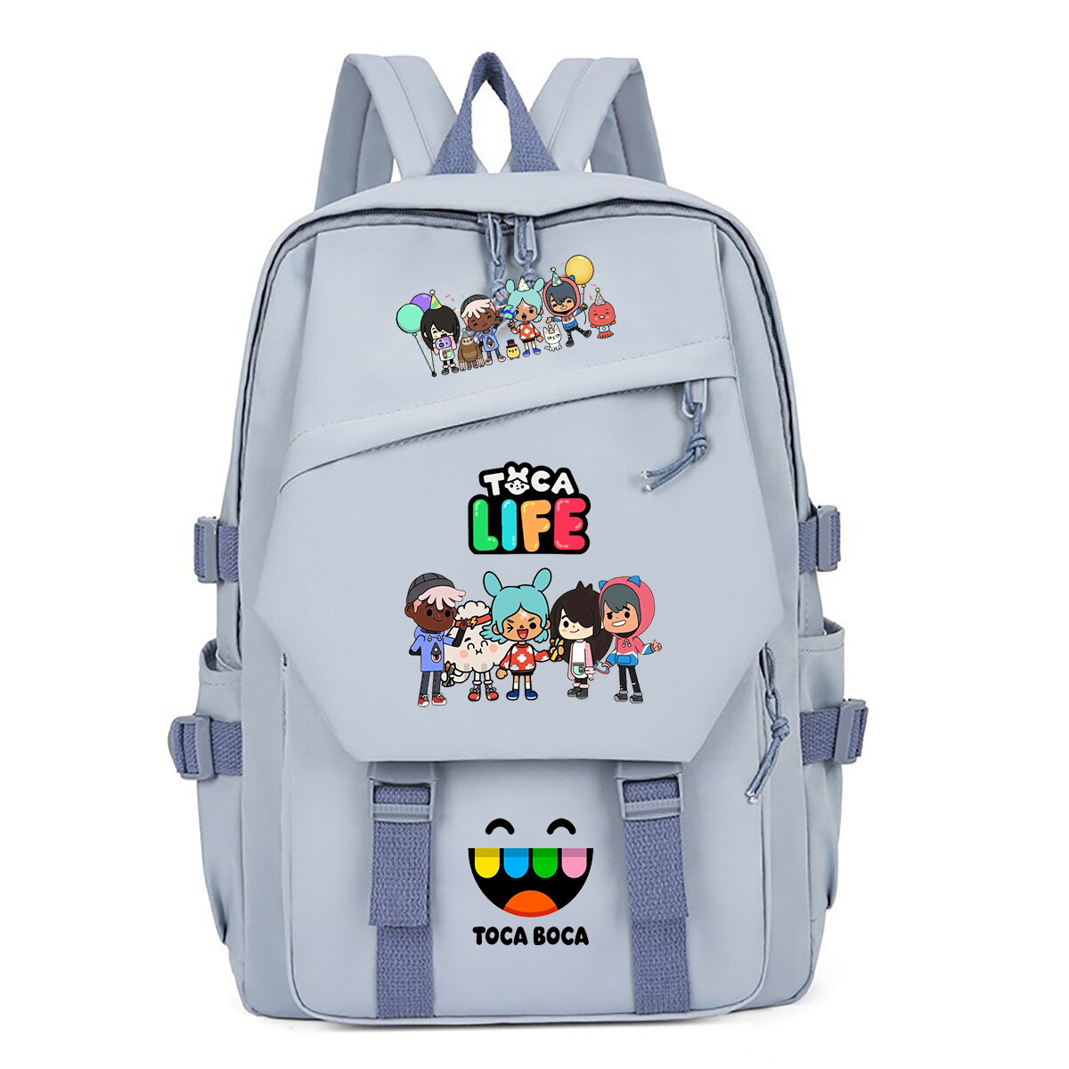 Toca Life World Print Backpack - Korean Girl Lifestyle review and price