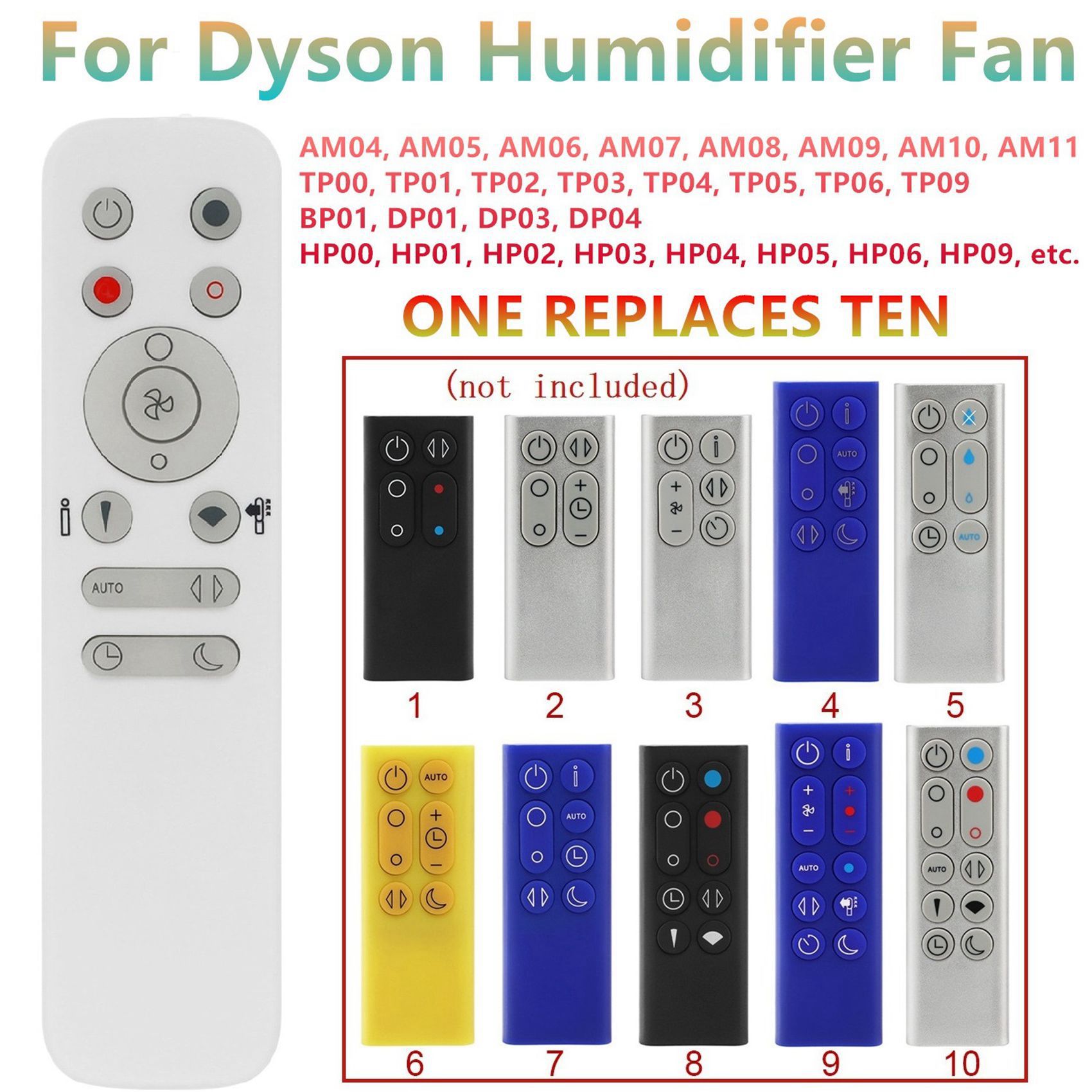 New 10 in 1 Remote Control for - Dyson Fan Am07 review and price